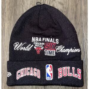 Chicago Bulls 6 Time Champion Beanie New Era